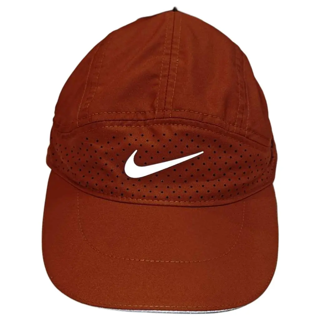 Nike Polyester, Elastane, Recycled Polyester Baseball Caps Unisex Umber