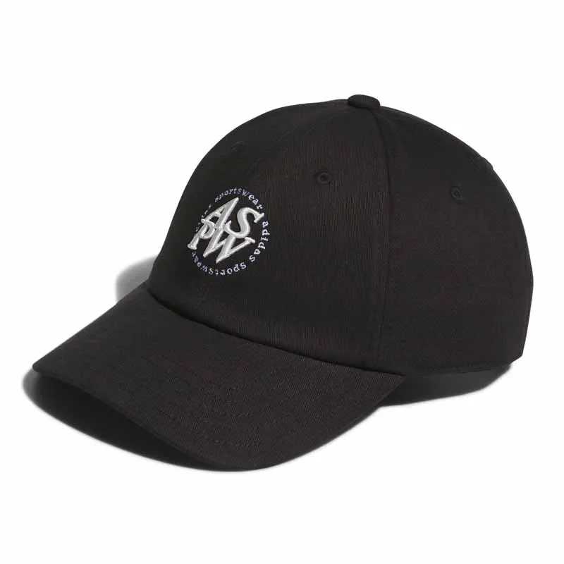 Adidas Cotton Elastane Baseball Caps Unisex Black
