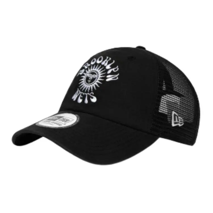 New Era Cotton, Polyester Baseball Caps Unisex Black