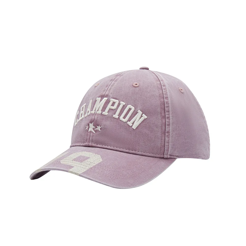 Champion Cotton Baseball Caps Unisex Light Pink