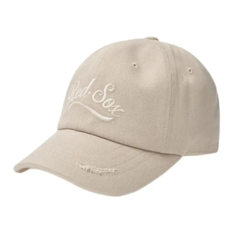 MLB Cotton Baseball Caps Unisex Cream