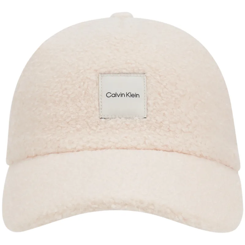 Calvin Klein logo-patch baseball cap
