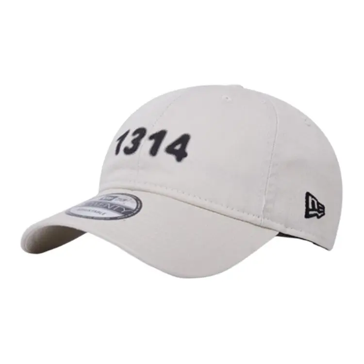 New Era Cotton Baseball Caps Unisex White