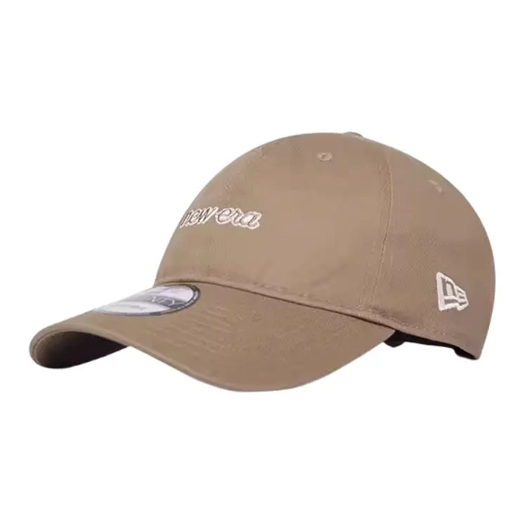 New Era Baseball Caps Unisex Khaki