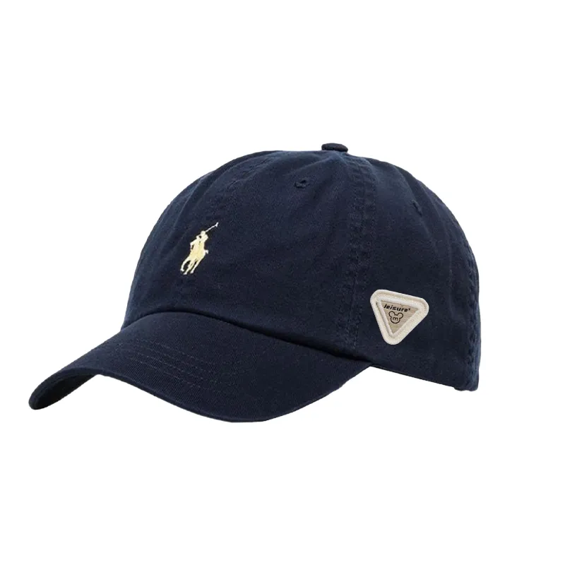 Polo Ralph Lauren Cotton Baseball Caps Unisex Marine Blue