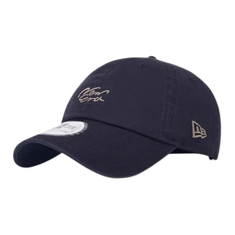 New Era Cotton Baseball Caps Unisex Navy Blue