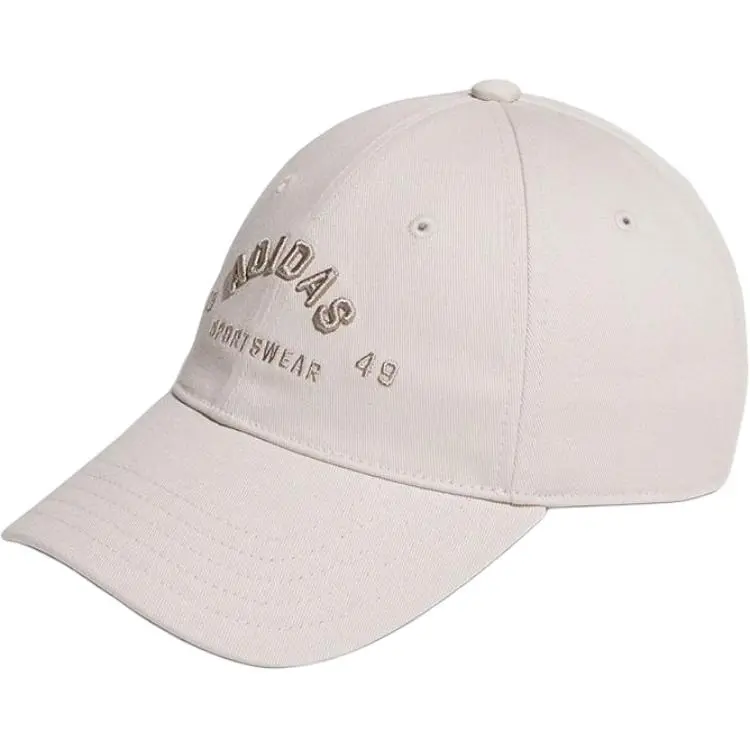 Adidas Cotton Baseball Caps Unisex Beige