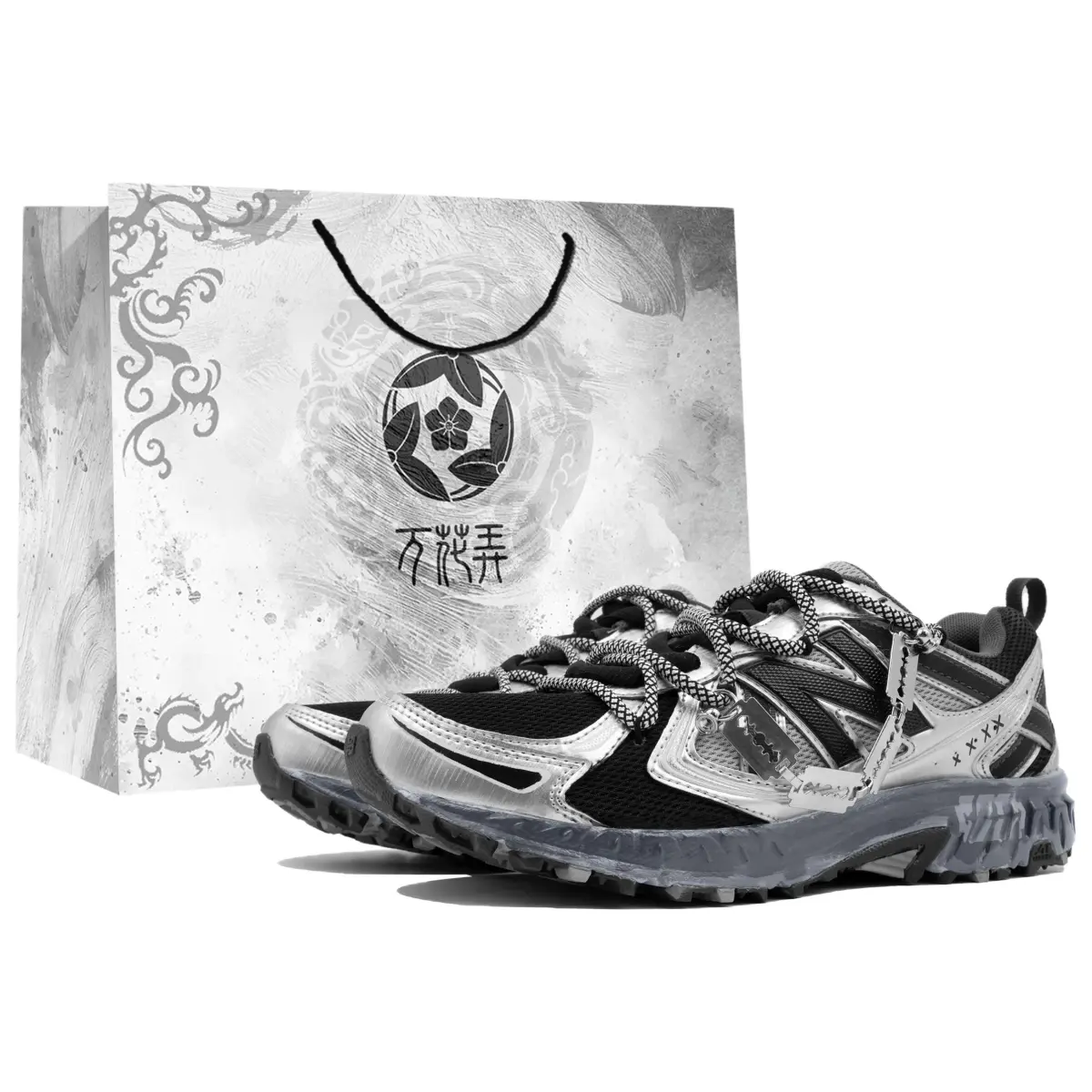 New Balance NB 410 V5 Cushioning Slip Resistant Low top Running Shoes Unisex Silver