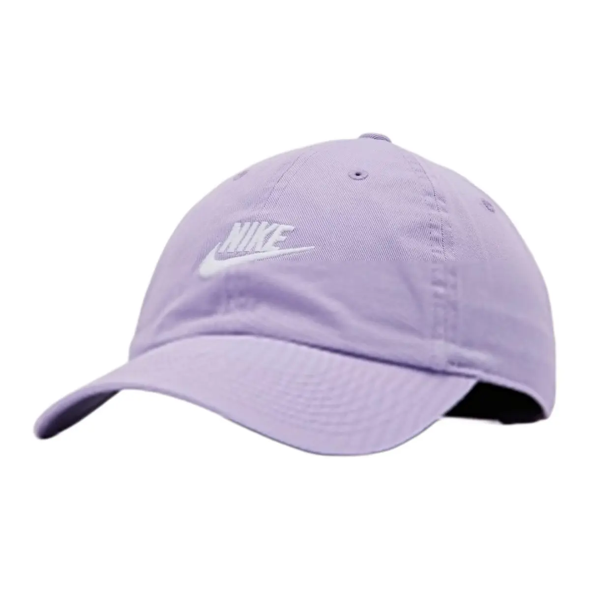 Nike Cotton Baseball Caps Unisex Purple