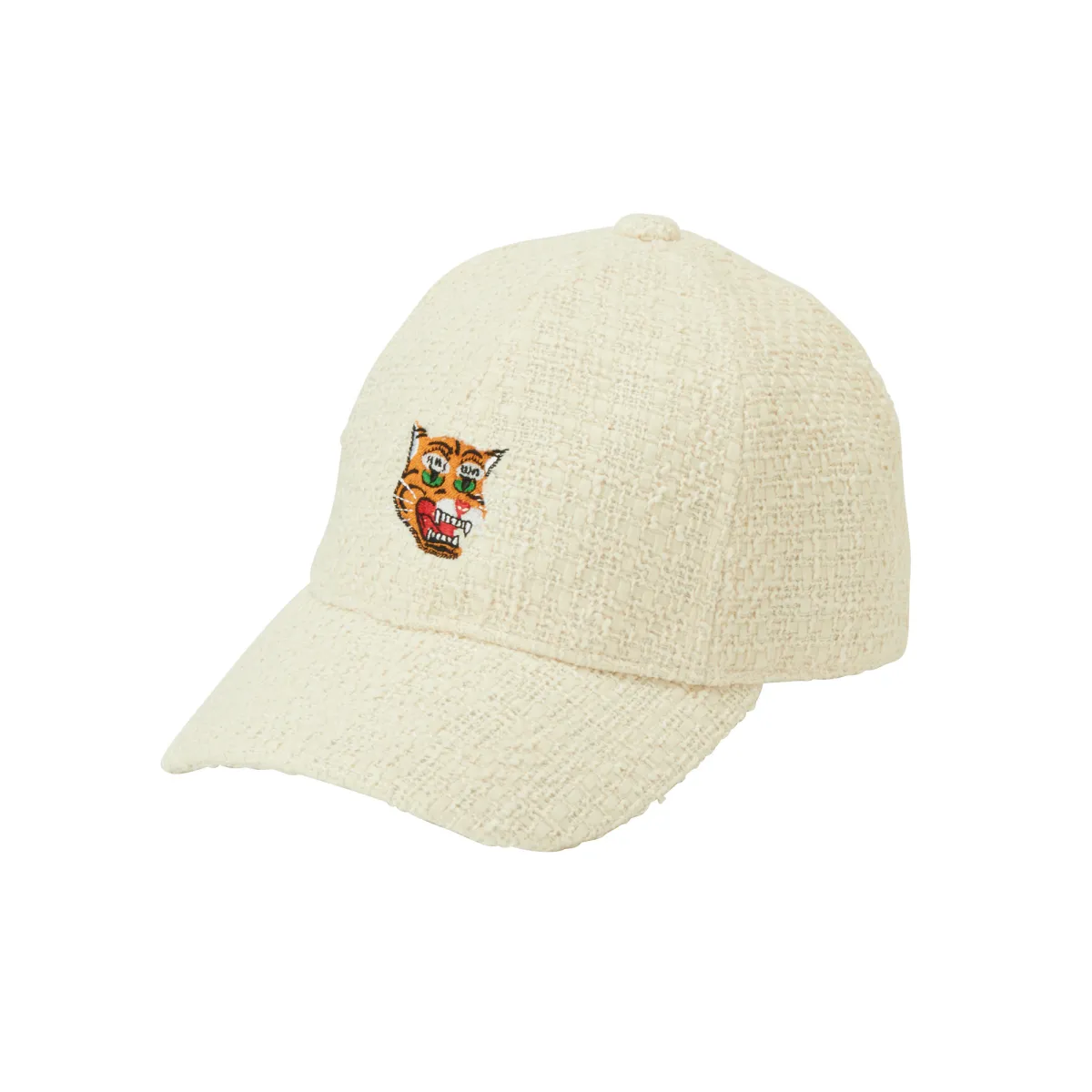 Onitsuka Tiger Polyester Baseball Caps Unisex Ecru