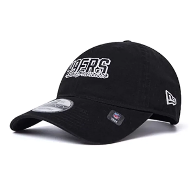 New Era Polyester, Cotton Baseball Caps Unisex Black
