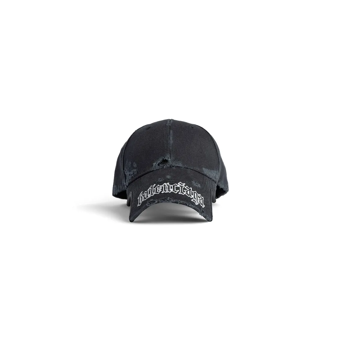 Balenciaga Letter Script Faded Cap