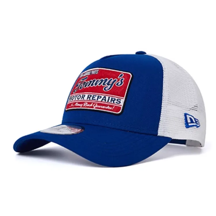 New Era Cotton, Polyester Baseball Caps Unisex Blue