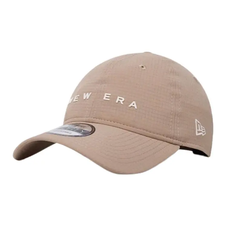 New Era Cotton-Nylon Blend, Elastane, Polyester Baseball Caps Unisex Khaki