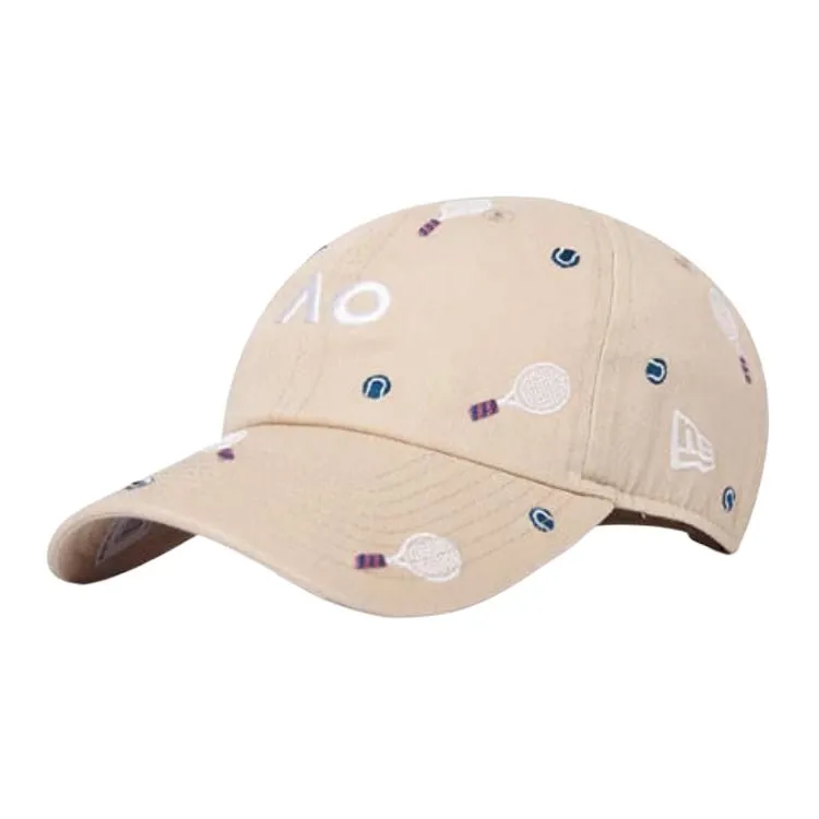 New Era Cotton Baseball Caps Unisex Light Beige