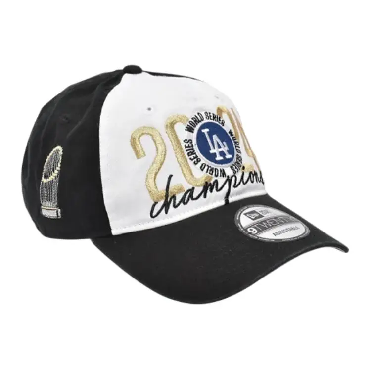 New Era Baseball Caps Unisex Black White