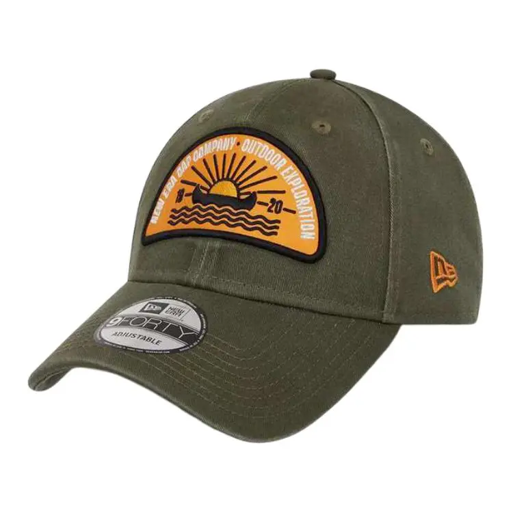 New Era Cotton Baseball Caps Unisex Green
