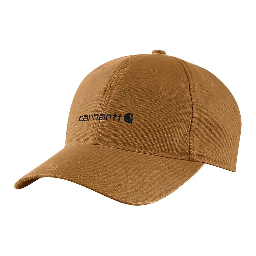 Carhartt 100% Cotton Washed Canvas Baseball Caps Women's Brown/Olive/Black/White/Marine Blue/Rose