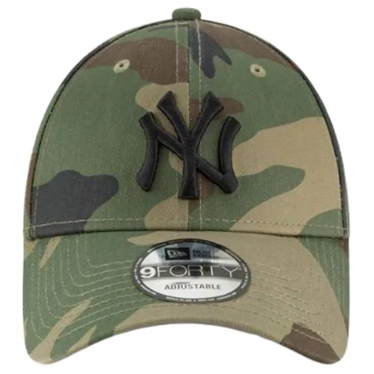 New Era Cotton Fabric Baseball Caps Men's Green
