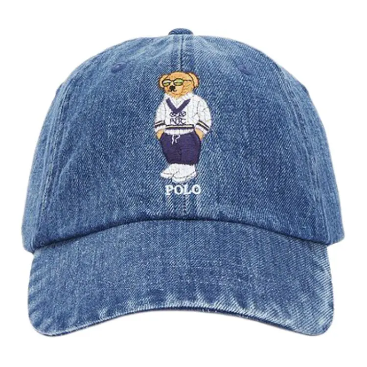 Polo Ralph Lauren Original Design Baseball Caps Men's Blue