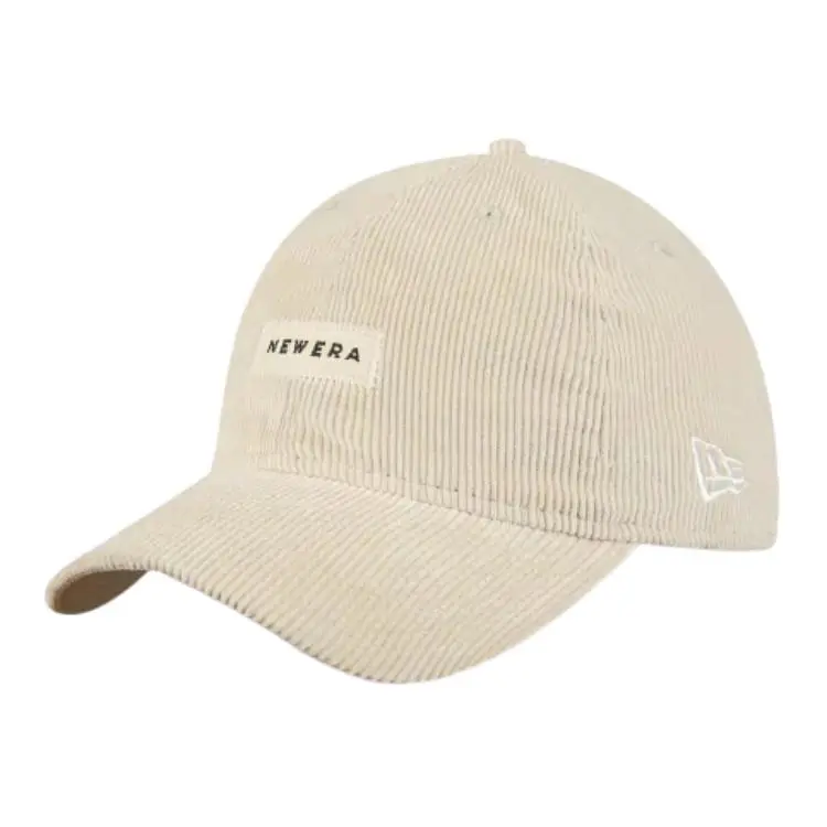 New Era Cotton Baseball Caps Unisex Beige