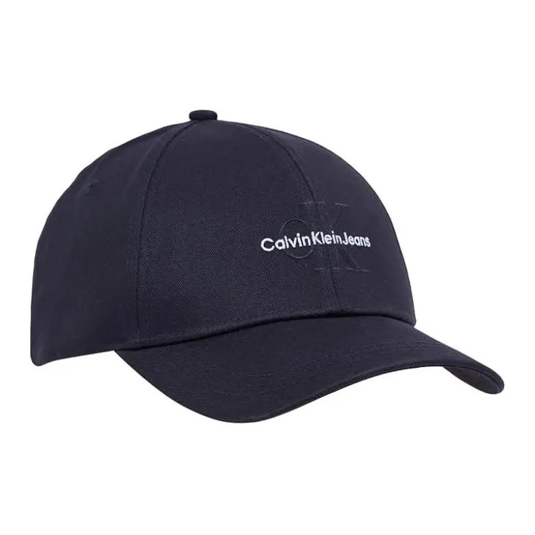 CALVIN KLEIN Cotton Baseball Caps Men's Black