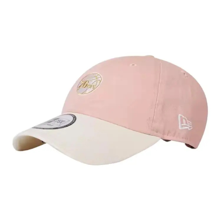 New Era Cotton Baseball Caps Unisex Chromium White