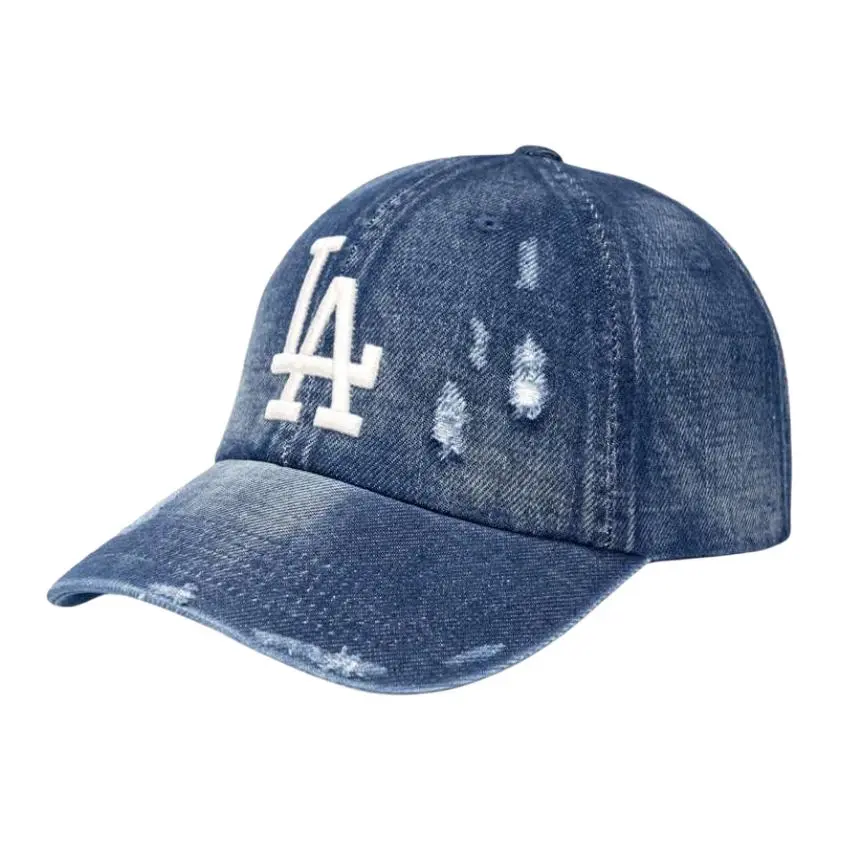 MLB Cotton Baseball Caps Unisex Sky Blue