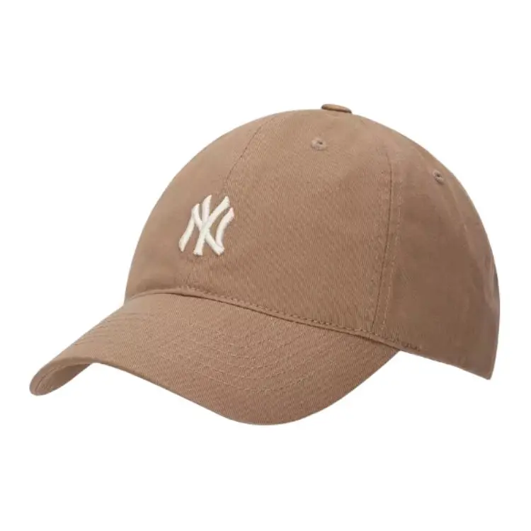MLB Cotton Baseball Caps Unisex Coffee