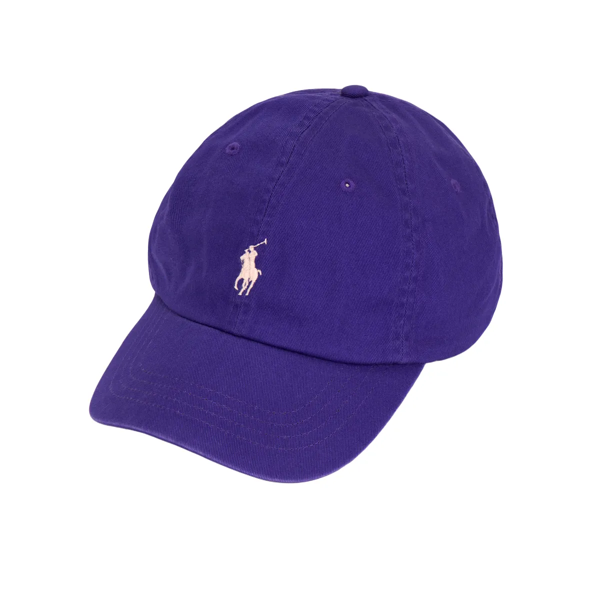 Polo Ralph Lauren Cotton Baseball Caps Unisex Purple Cactus Purple