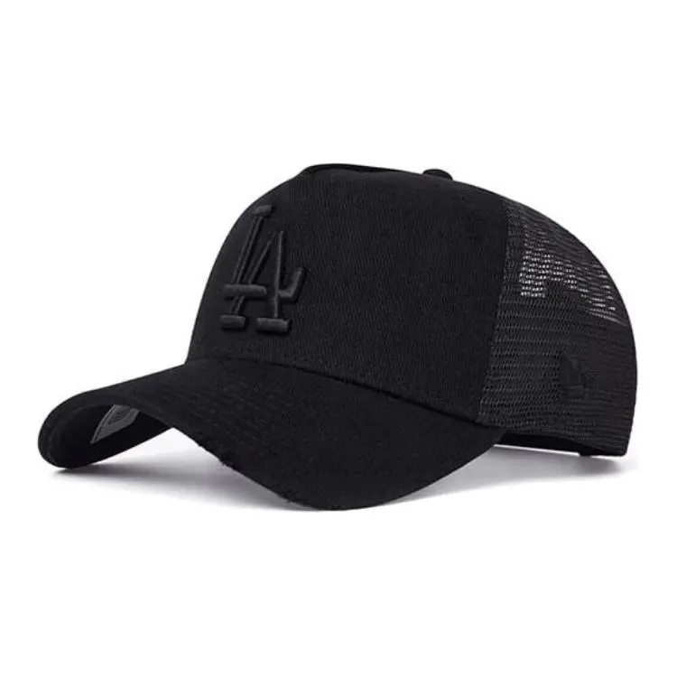 New Era Cotton, Polyester Baseball Caps Unisex Black