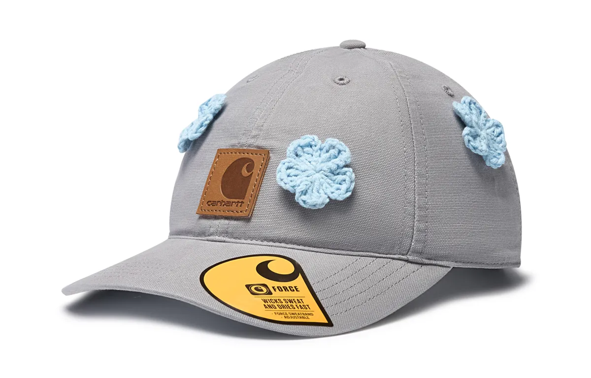 Carhartt Cotton Baseball Caps Unisex Blue Gray
