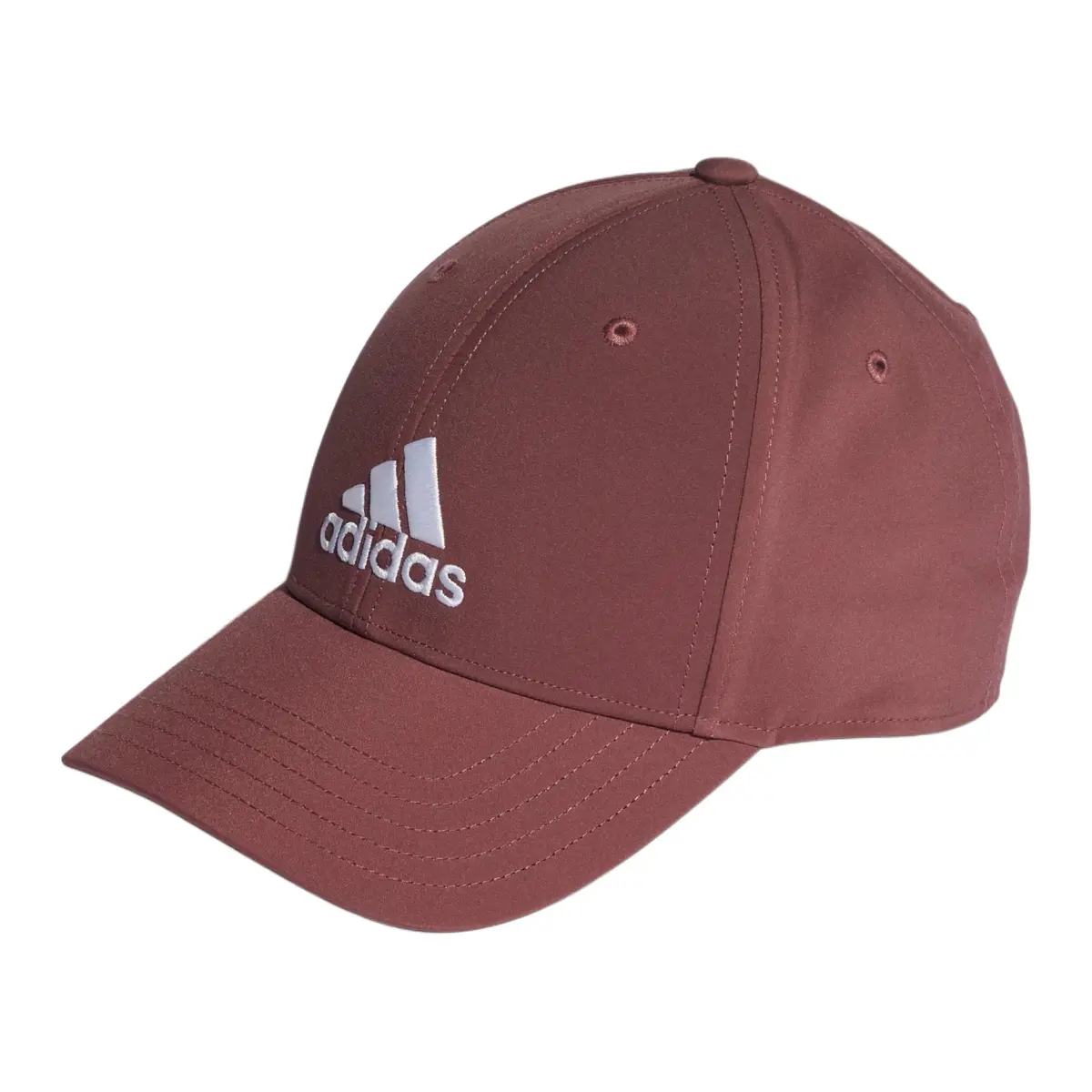 Adidas Recycled Polyester Baseball Caps Unisex Dark Red/White