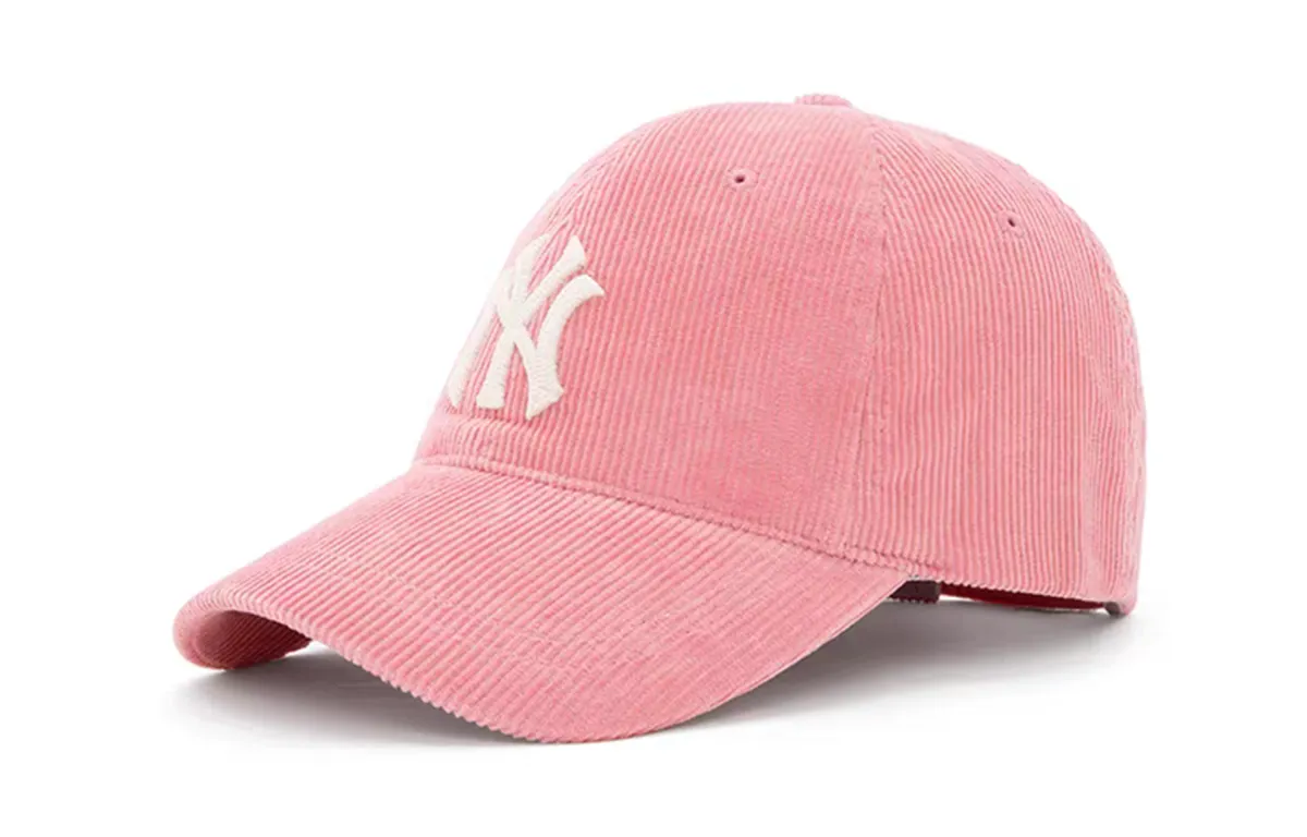 MLB New York Yankees Cotton Baseball Caps Unisex Pink