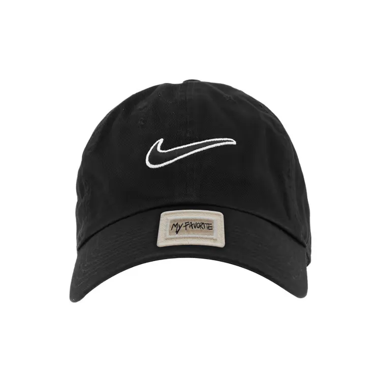 Nike Polyester Baseball Caps Unisex Black