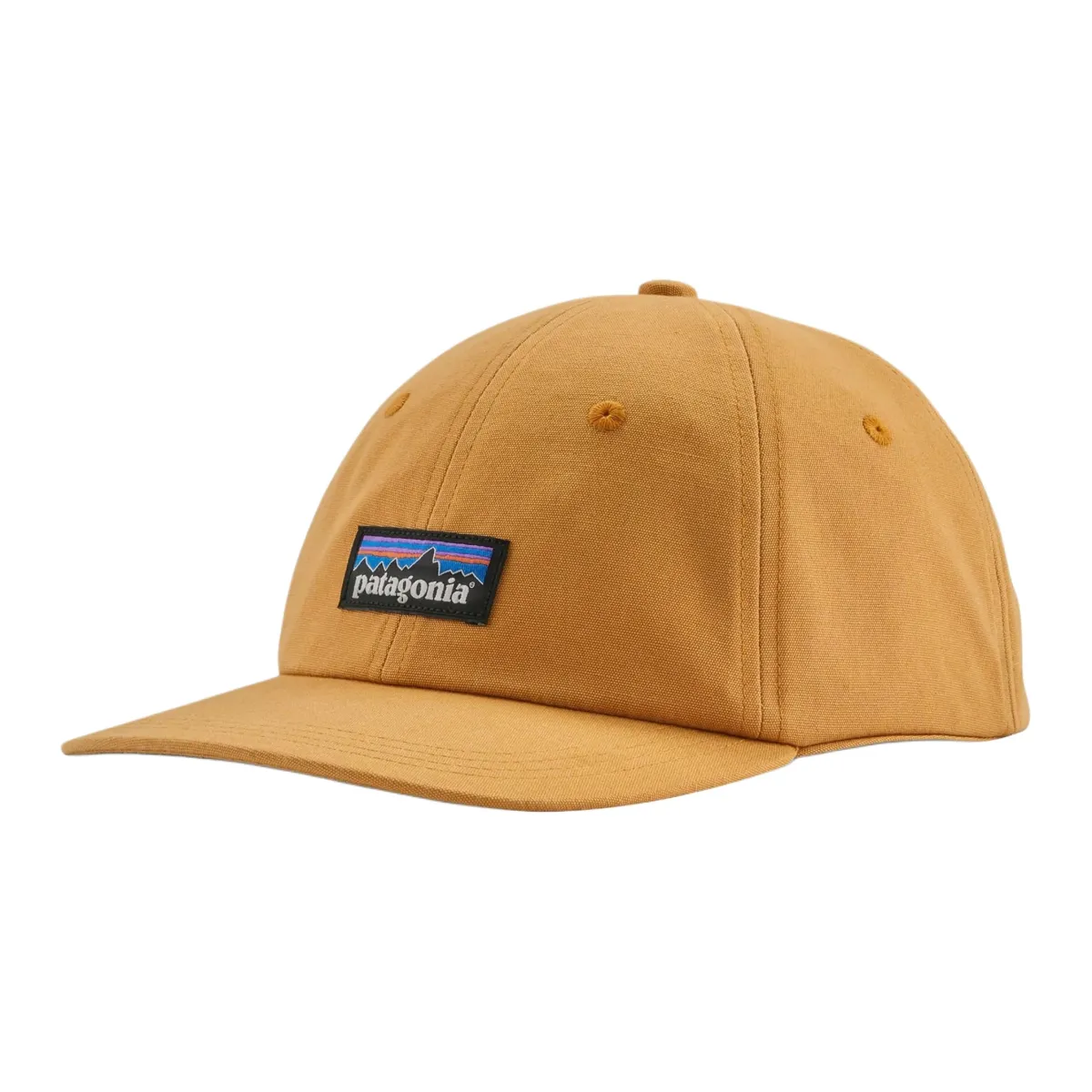 Patagonia Organic Cotton, Recycled Fishnet, Canvas Baseball Caps Unisex Earth Yellow