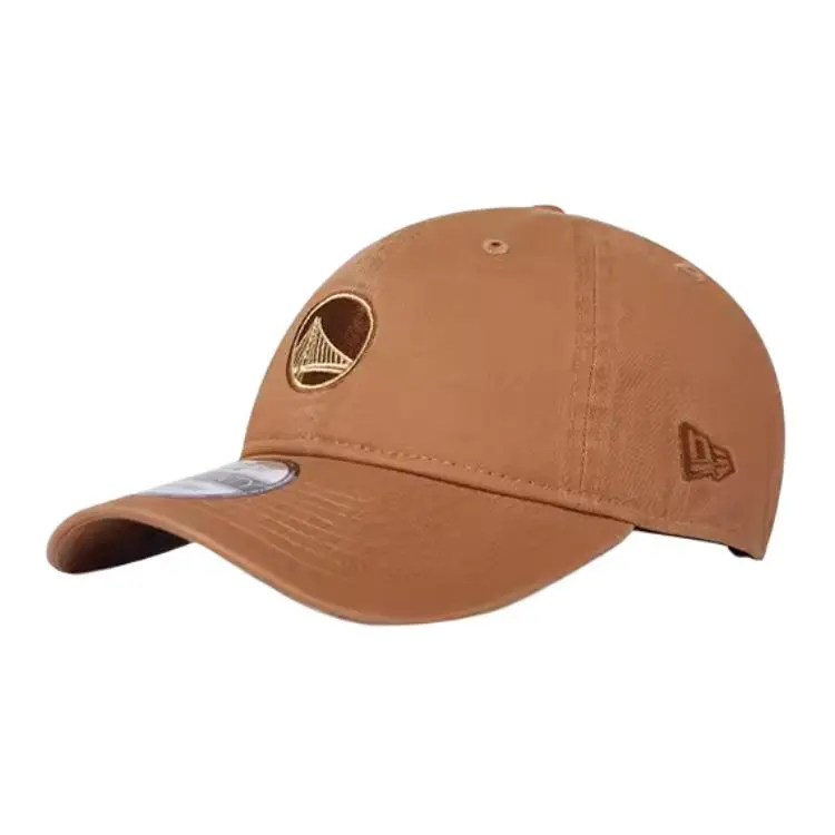 New Era Cotton Baseball Caps Unisex Khaki