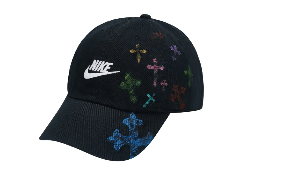 Nike Cotton Baseball Caps Unisex Black
