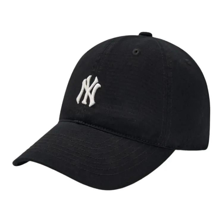 MLB Cotton Baseball Caps Unisex Black