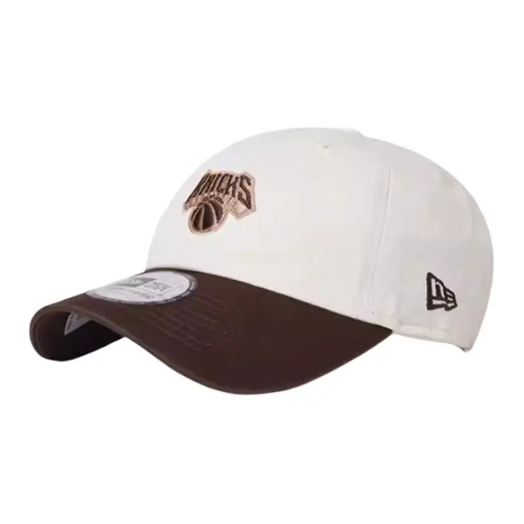 New Era Cotton Baseball Caps Unisex Black Walnut