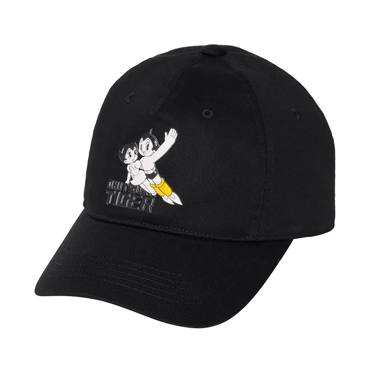 Onitsuka Tiger x Astro Boy Cotton Baseball Caps Unisex Black