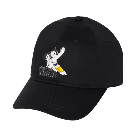 Onitsuka Tiger x Astro Boy Cotton Baseball Caps Unisex Black