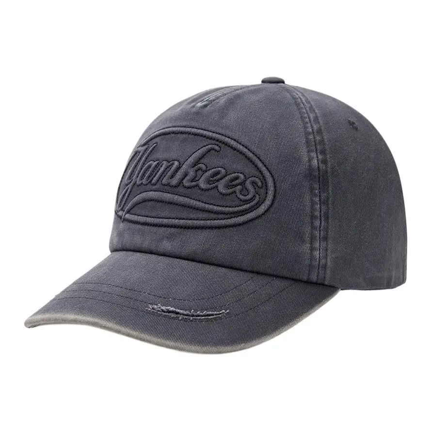 MLB Original Design Cotton Baseball Caps Unisex Gray