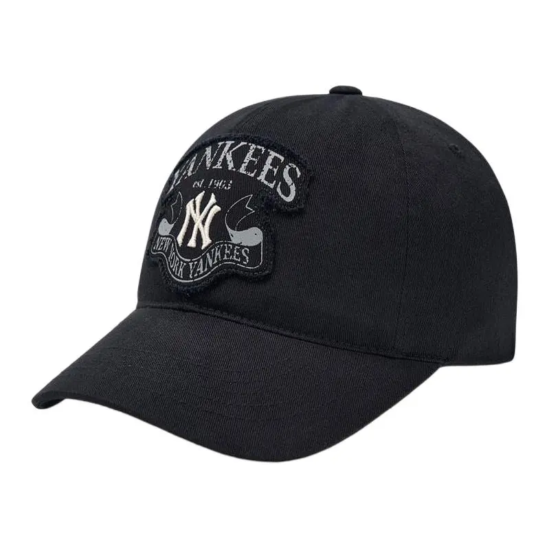 MLB Cotton Baseball Caps Unisex Black