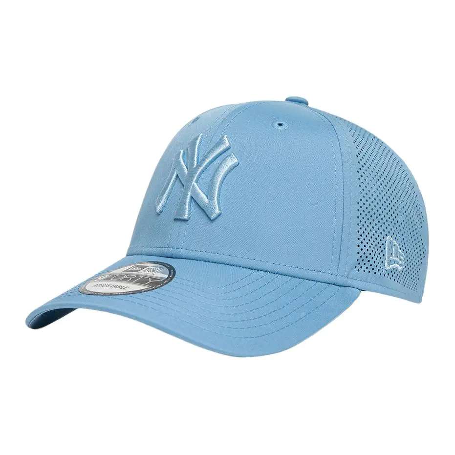 New Era Cotton Elastane Polyester Polypropylene Baseball Caps Unisex Blue