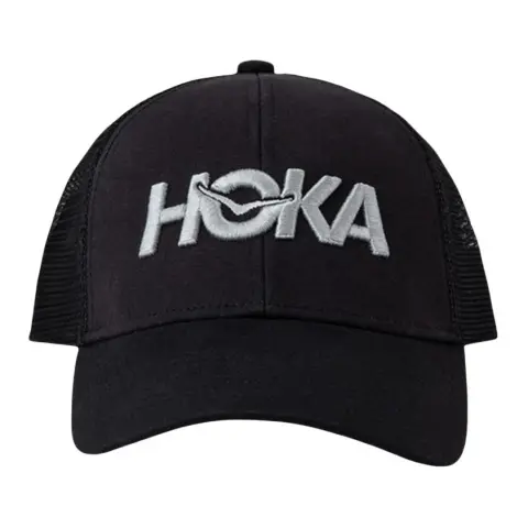 HOKA ONE ONE Cotton Baseball Caps Unisex Black