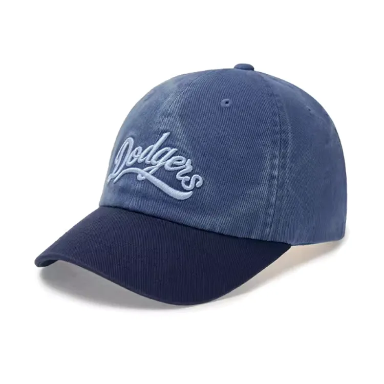 MLB Cotton Baseball Caps Unisex Blue