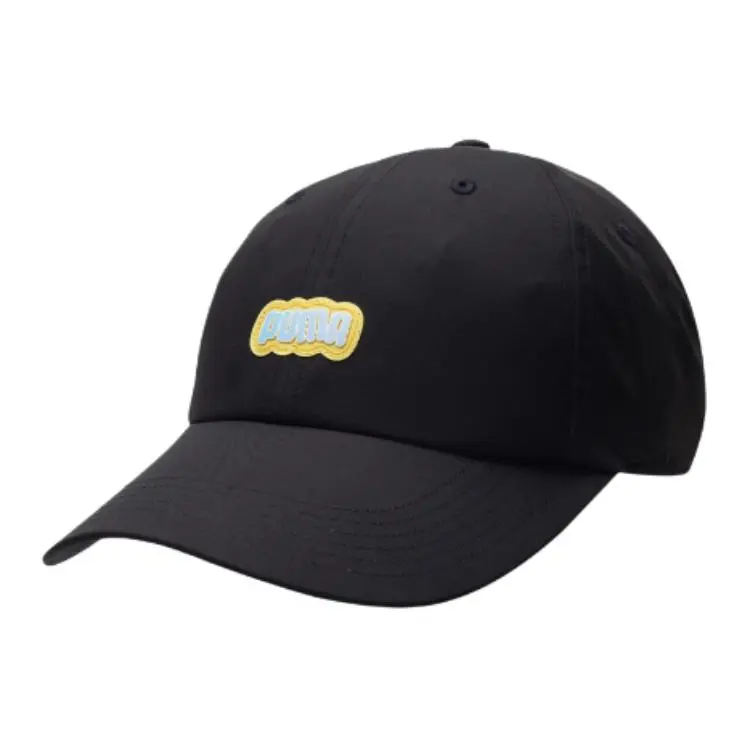 PUMA Design Polyester Baseball Caps Unisex Black