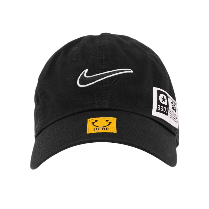 Nike Polyester Baseball Caps Unisex Black