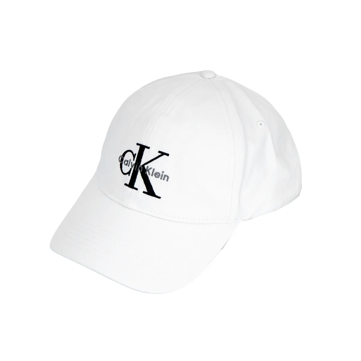 CALVIN KLEIN Cotton Baseball Caps Unisex White